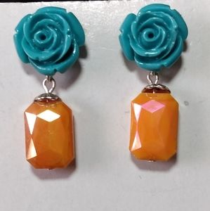 Cute spring earrings
